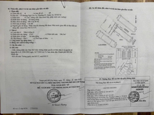 Bất động sản tại Phường 03, Quận 10, Tp Hồ Chí Minh - ảnh 1