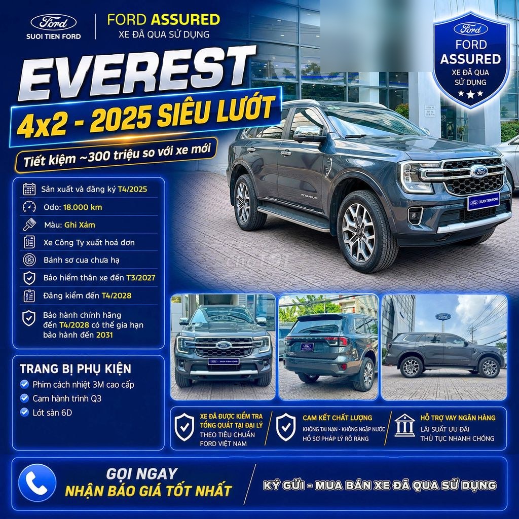 Ford Everest 2025 - ảnh 1
