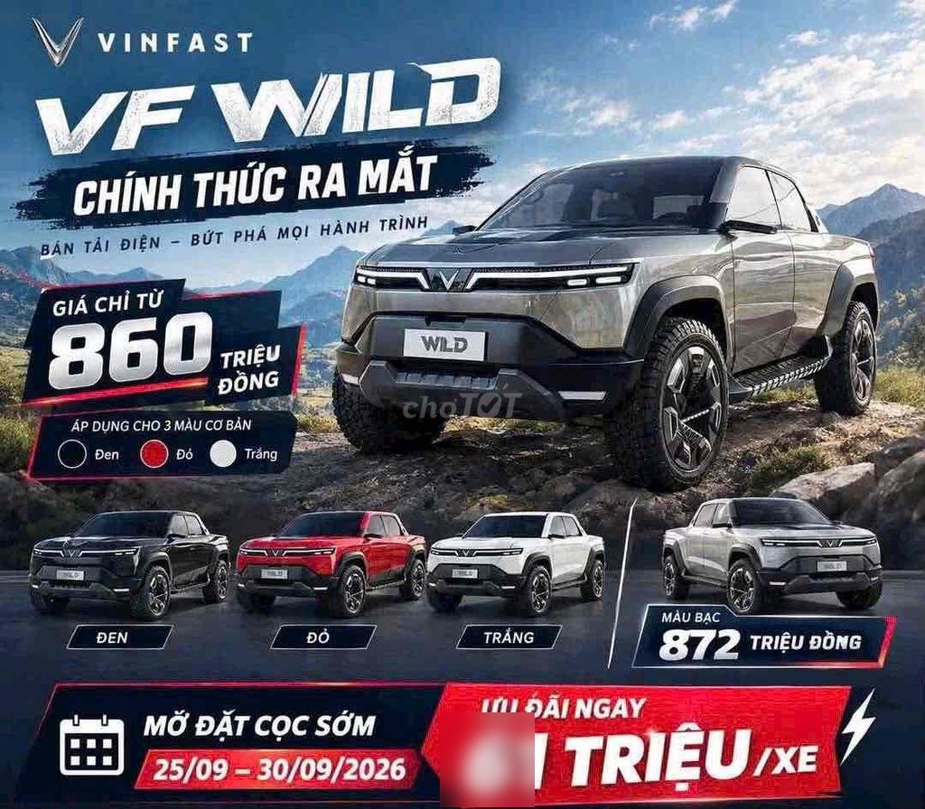 VinFast VF Wild 2026 - ảnh 1