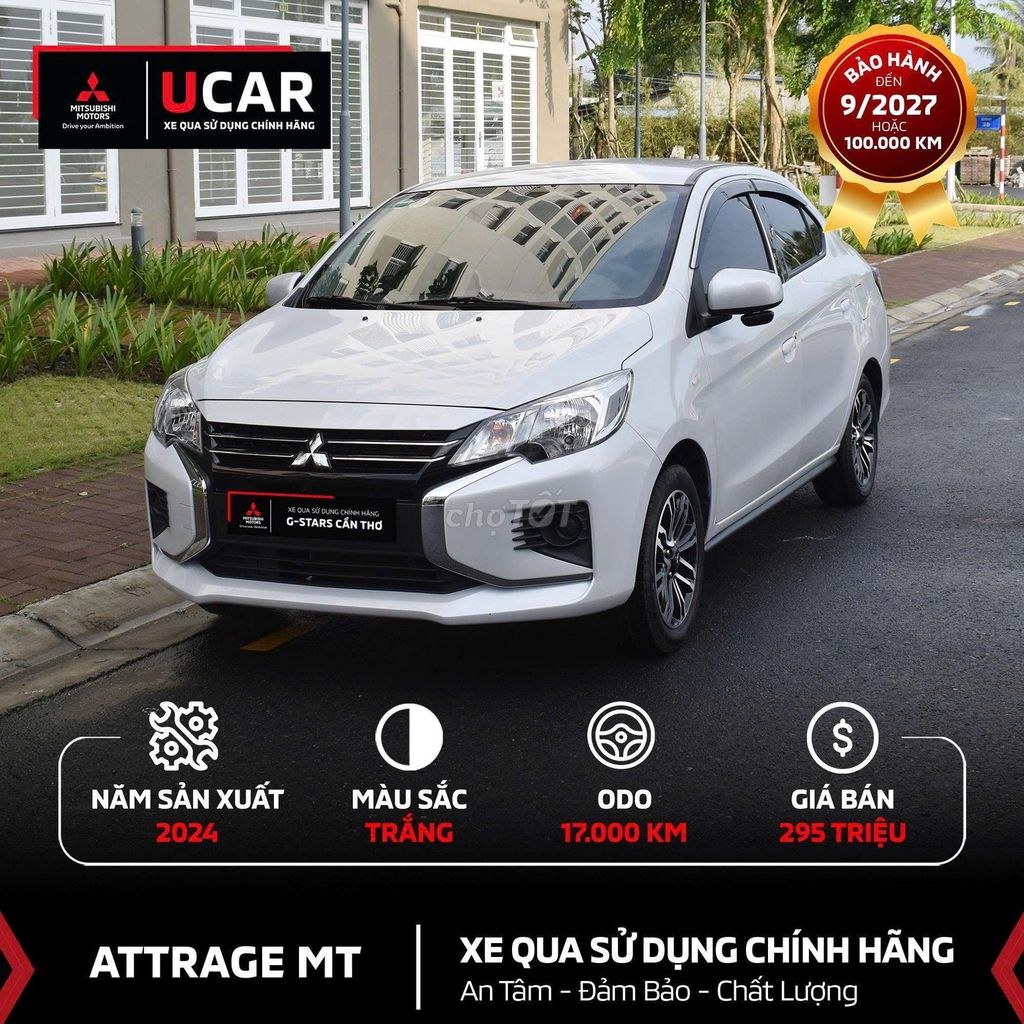 Mitsubishi Attrage 2024 - ảnh 1