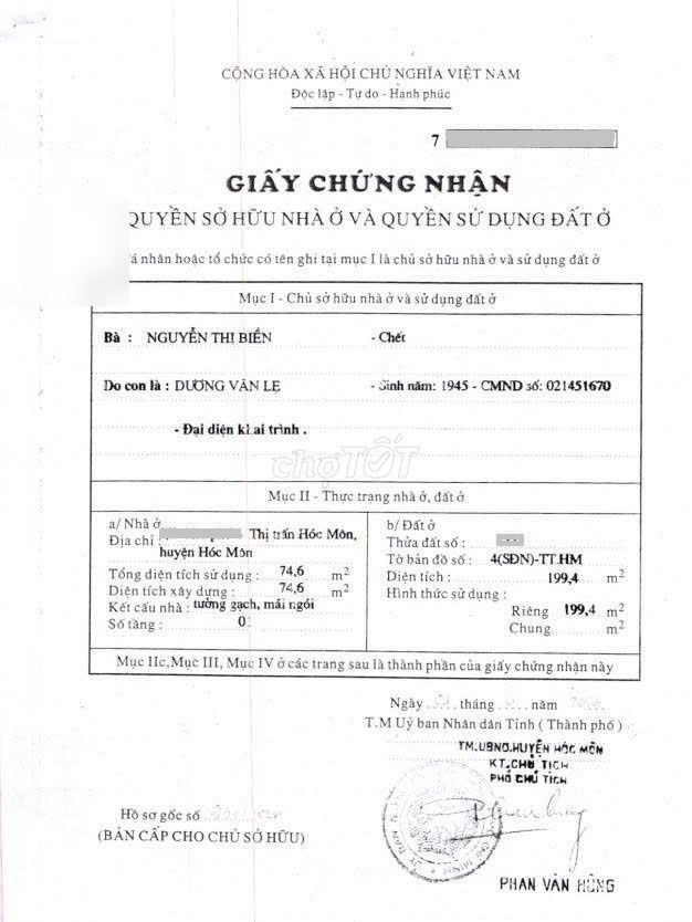Bất động sản tại Tp Hồ Chí Minh - ảnh 1