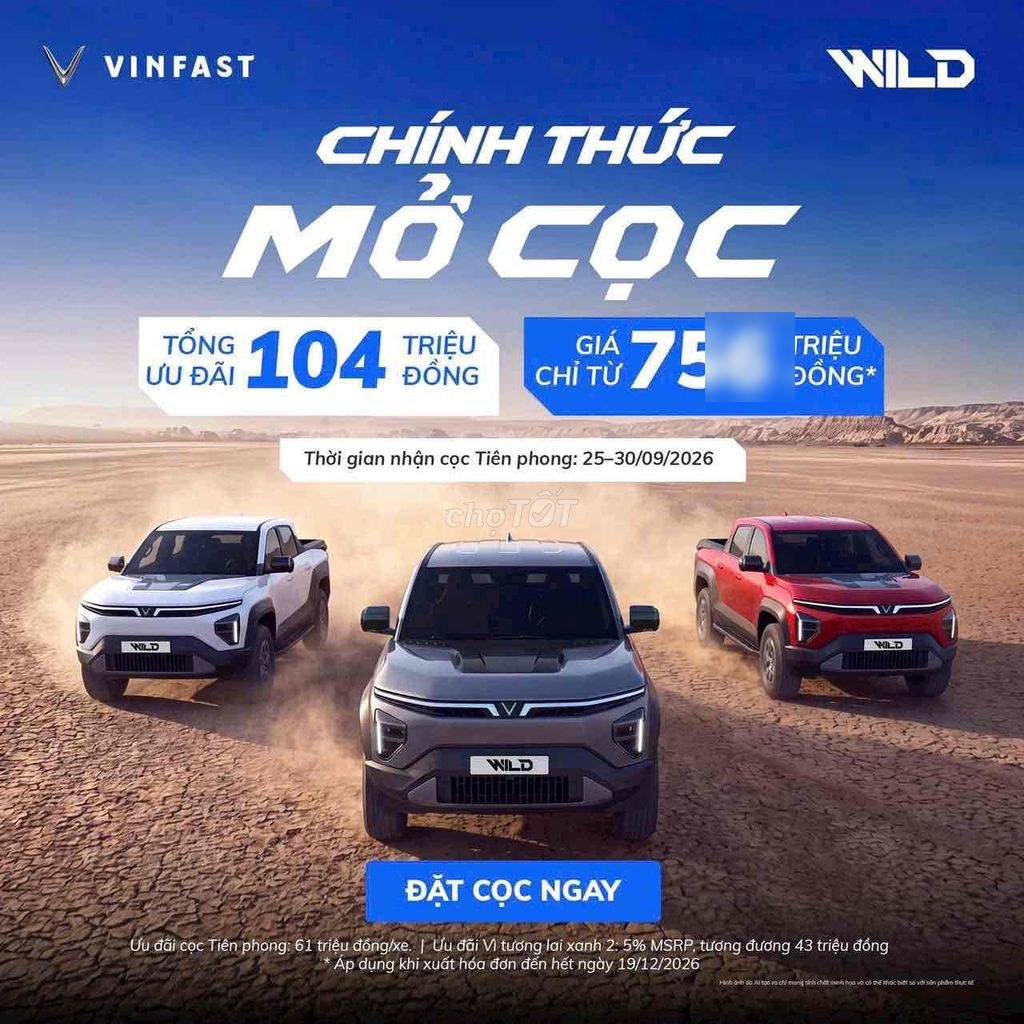 VinFast VF Wild 2026 - ảnh 1