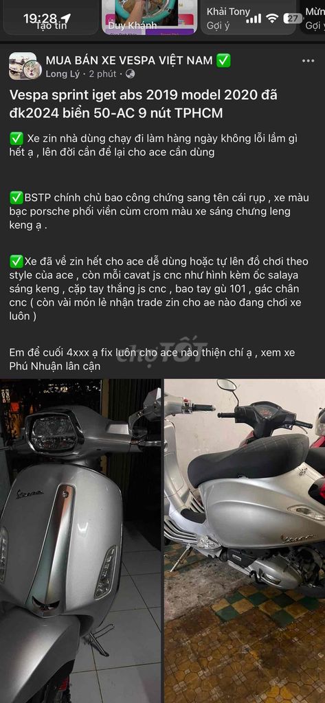 Piaggio Vespa 2019 - ảnh 3