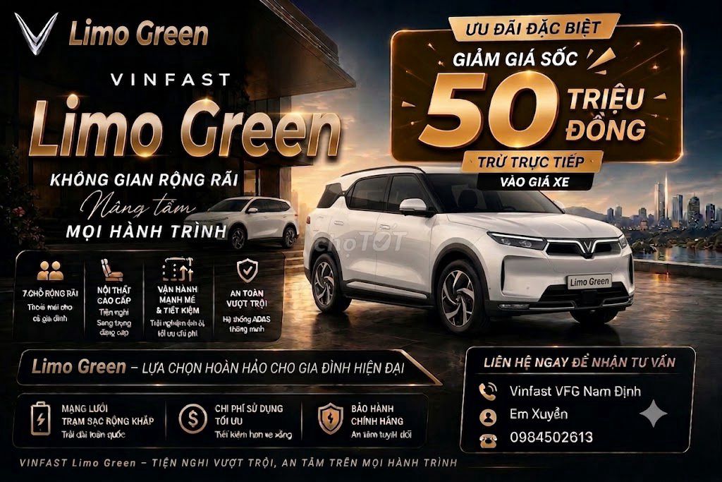 VinFast Limo Green - ảnh 1