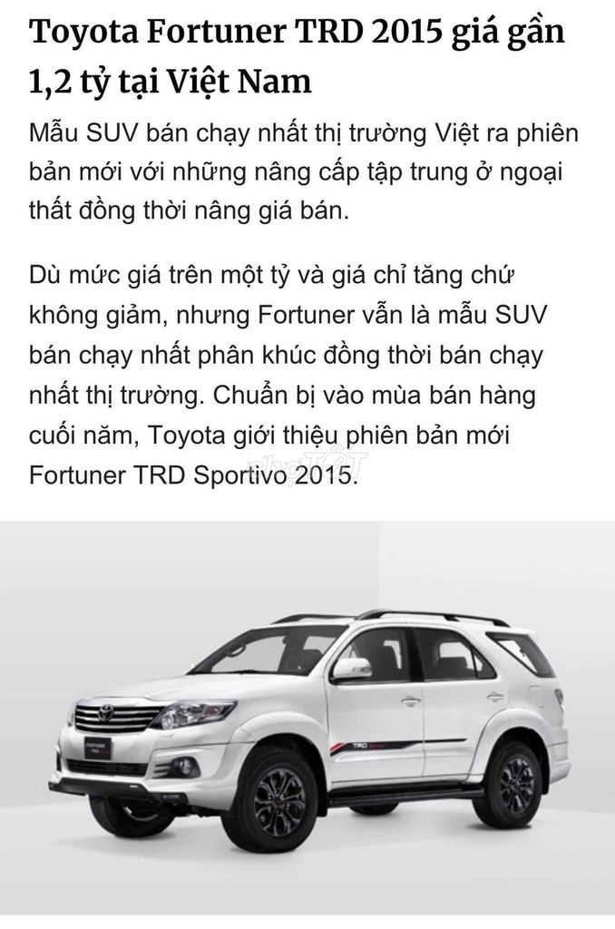 Toyota Fortuner 2014 - ảnh 5
