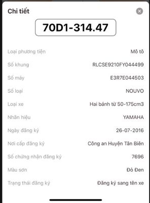 Yamaha Nouvo 2016 - ảnh 1