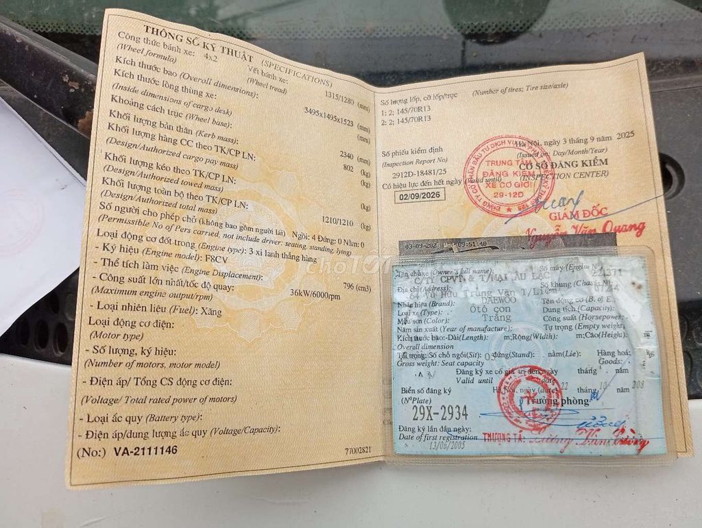 Daewoo Matiz 2005 - ảnh 5