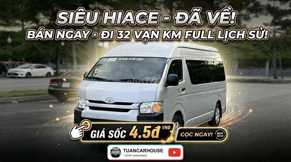 Toyota Hiace 2017 - ảnh 1