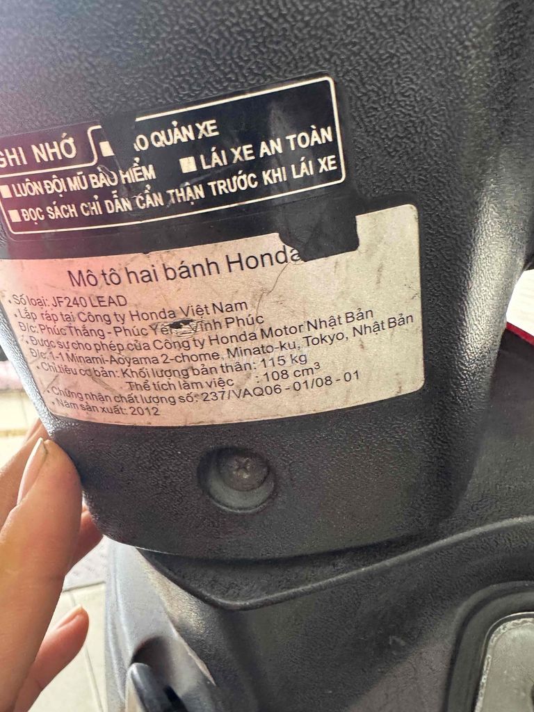 Honda Lead 2012 - ảnh 5