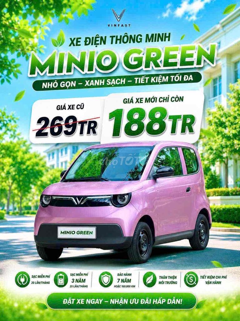 VinFast Minio Green - ảnh 2
