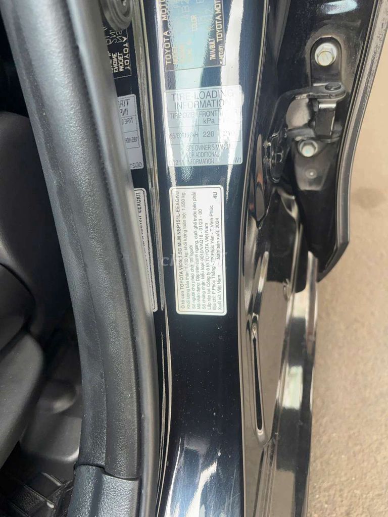 Toyota Vios 1.5G 2024 - ảnh 3