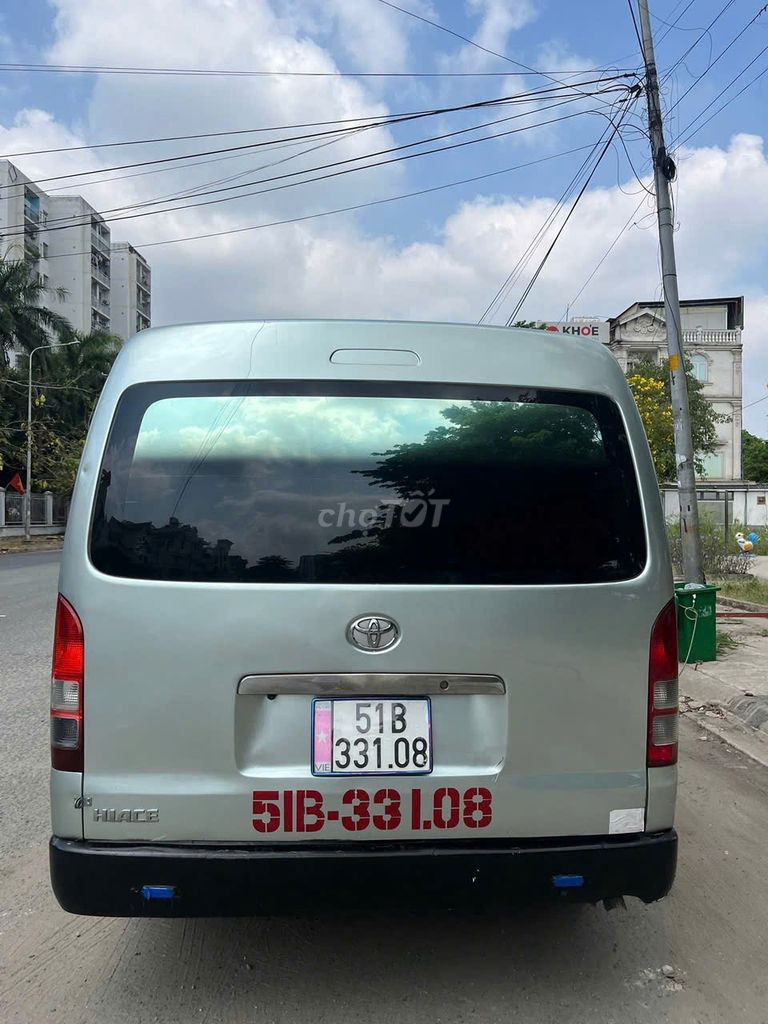 Toyota Hiace 2008 - ảnh 3