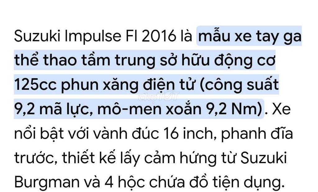 Suzuki Impulse 2016 - ảnh 4