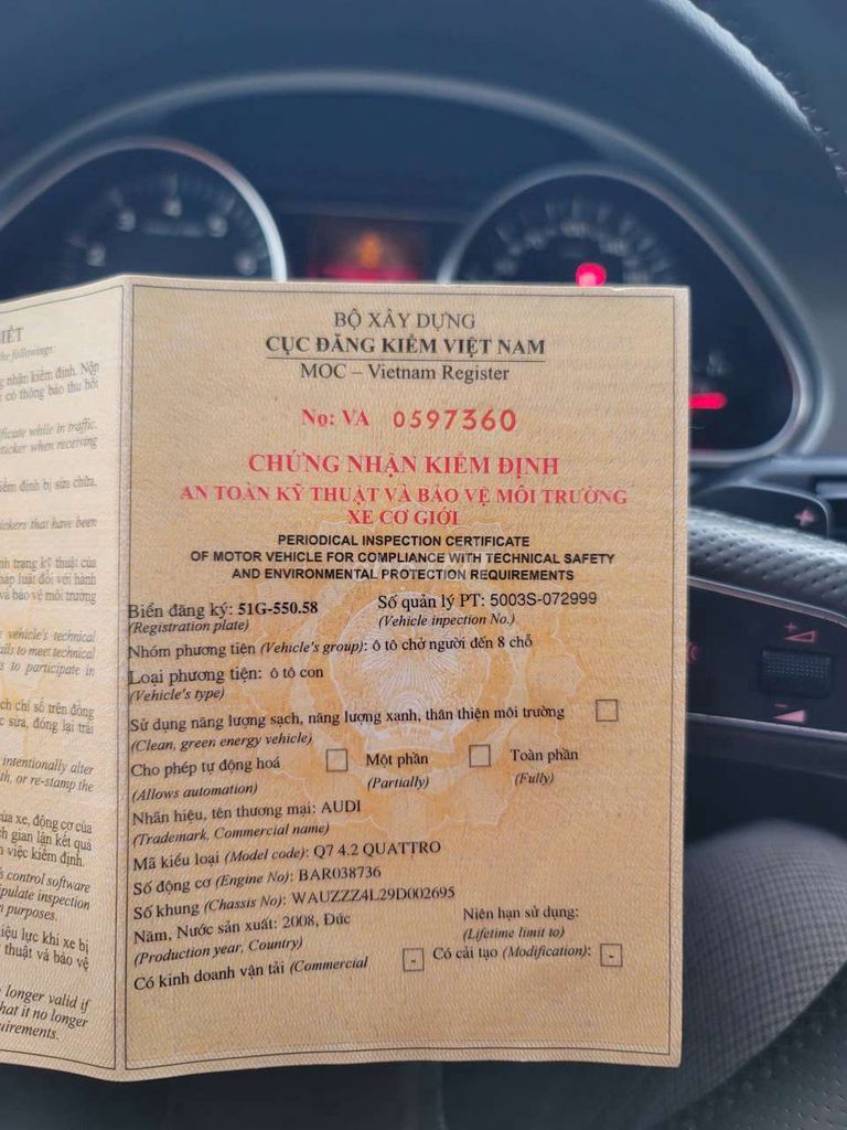 Audi Q7 2008 - ảnh 4