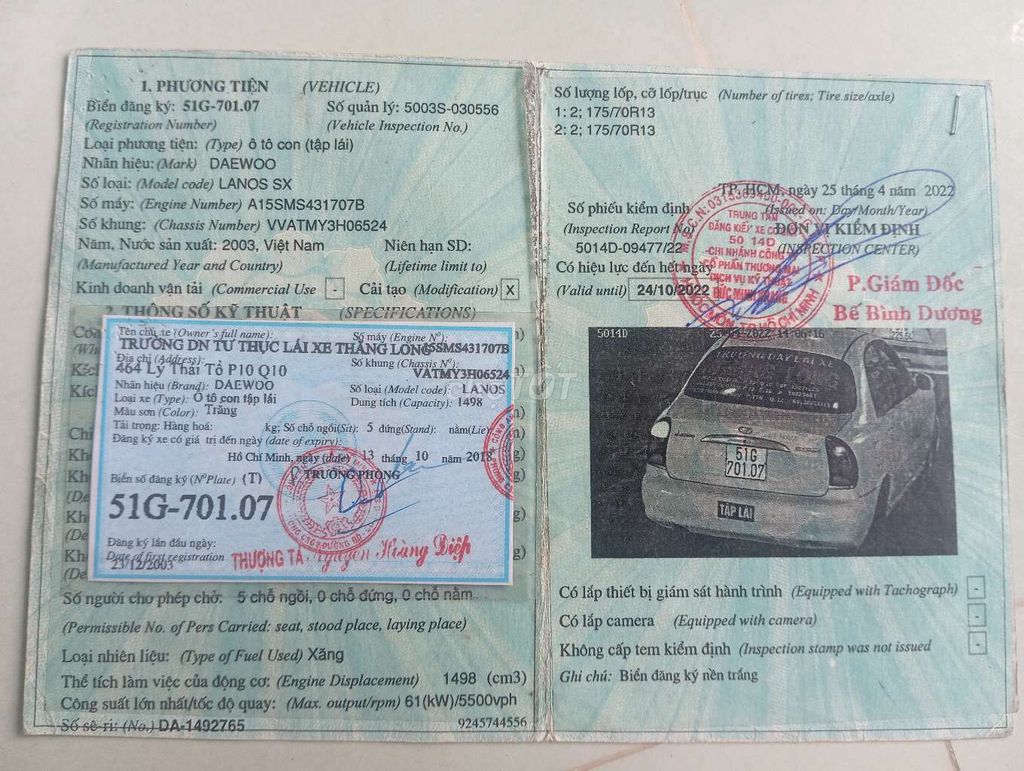 Daewoo Lanos 2003 - ảnh 4