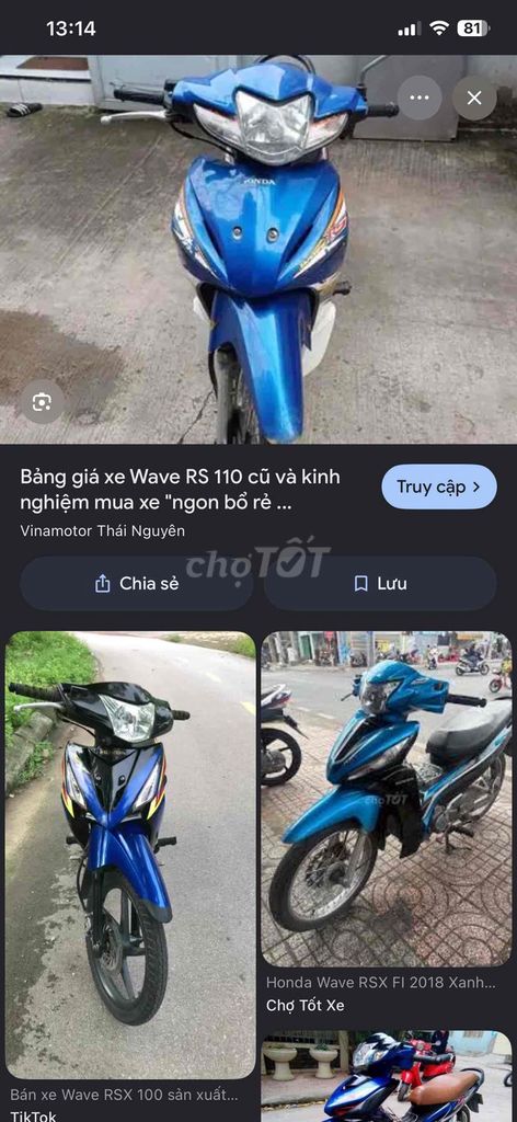 Honda Wave 2015 - ảnh 1