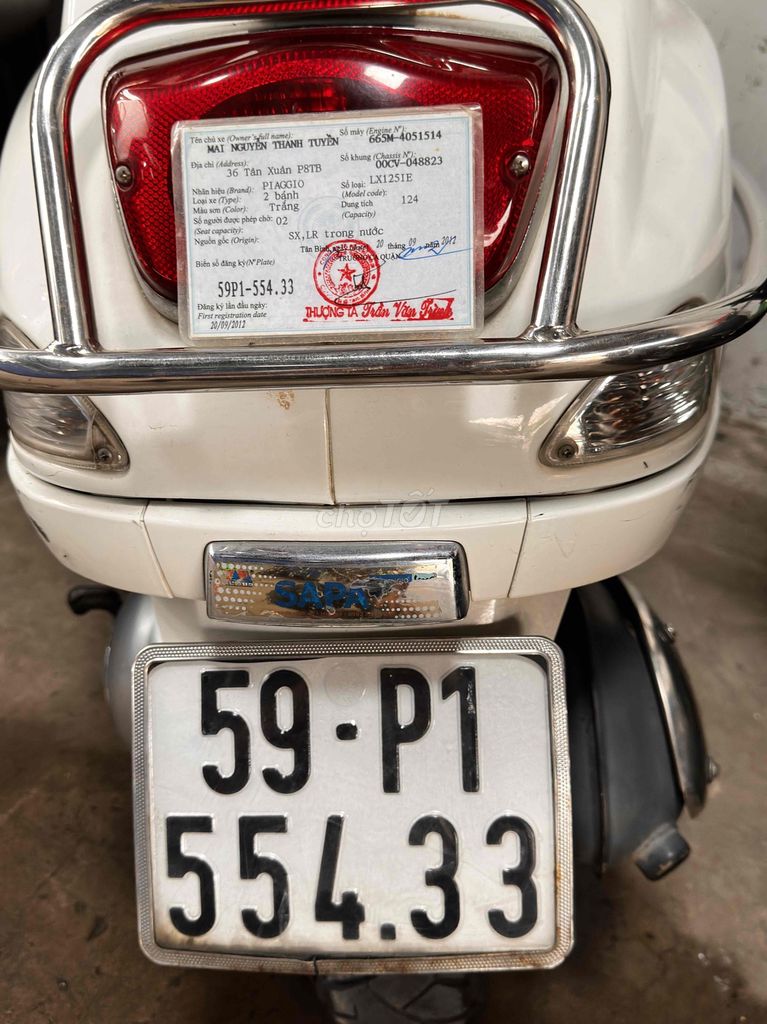 Piaggio Vespa 2012 - ảnh 2