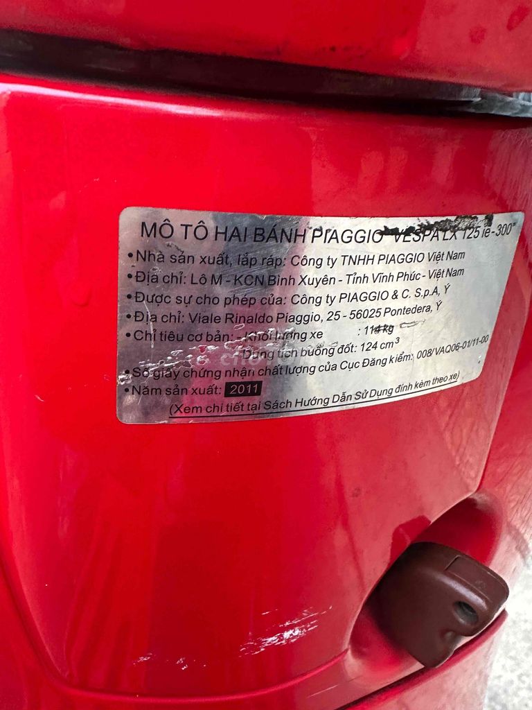 Vespa 2011 - ảnh 3