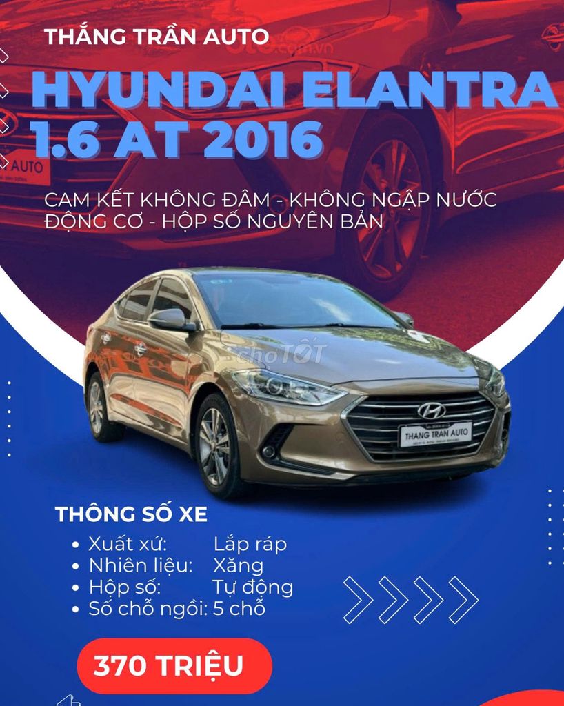 Hyundai Elantra 2016 - ảnh 1