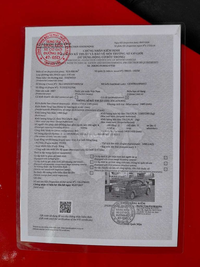 Daewoo Gentra 2007 - ảnh 2