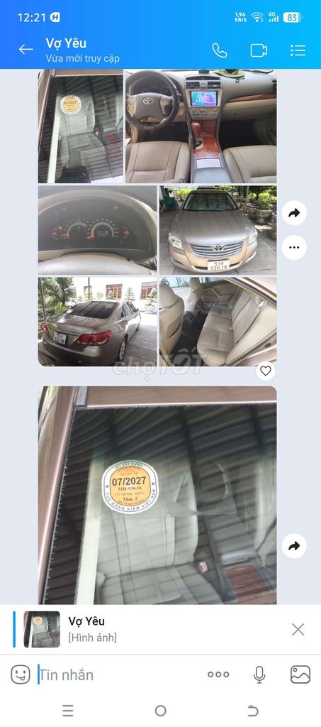 Toyota Camry 2007 - ảnh 2