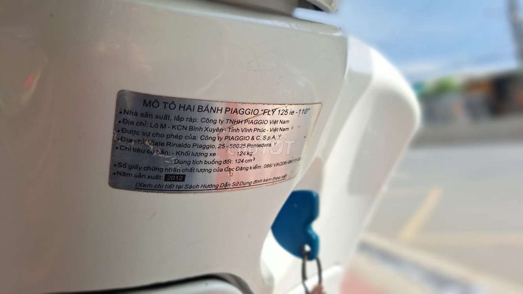 Piaggio FLY 2012 - ảnh 4