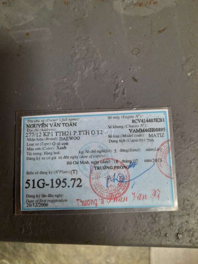 Daewoo Matiz 2006 - ảnh 4