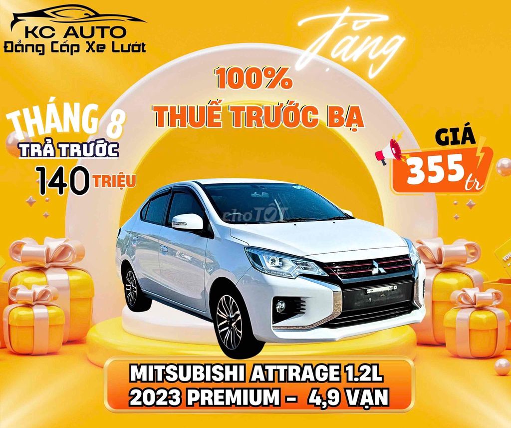 Mitsubishi Attrage 2023 - ảnh 1