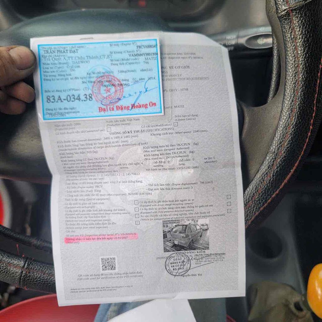 Daewoo Matiz 2000 - ảnh 1