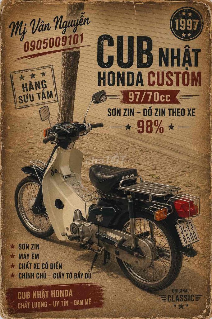 Honda Cub 1981 - ảnh 3