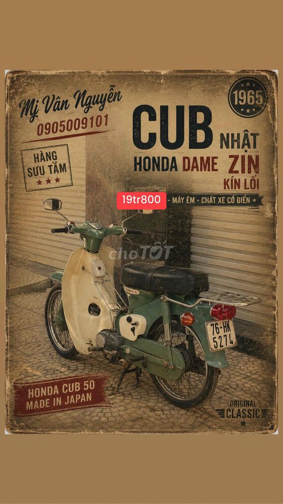 Honda Cub 1981 - ảnh 5