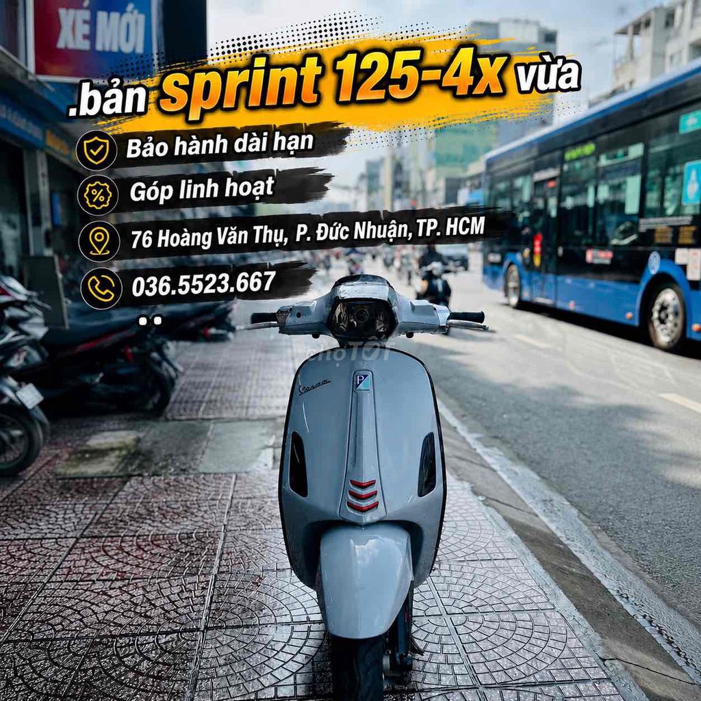 Piaggio Sprint 2017 - ảnh 1