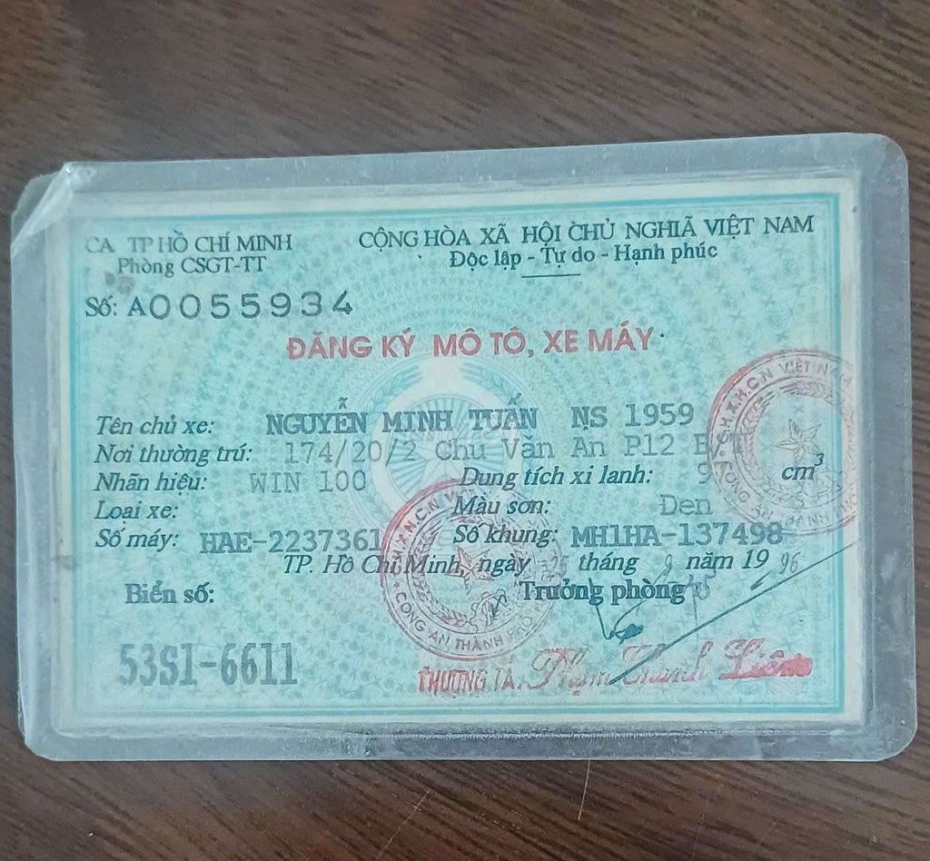Honda Win 1996 - ảnh 3