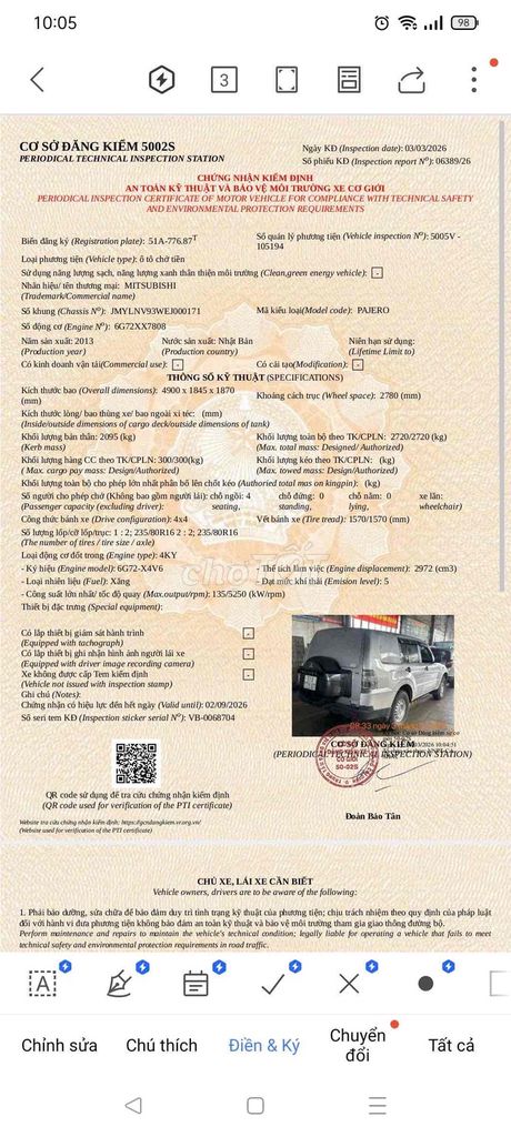 Mitsubishi Pajero 2013 - ảnh 4