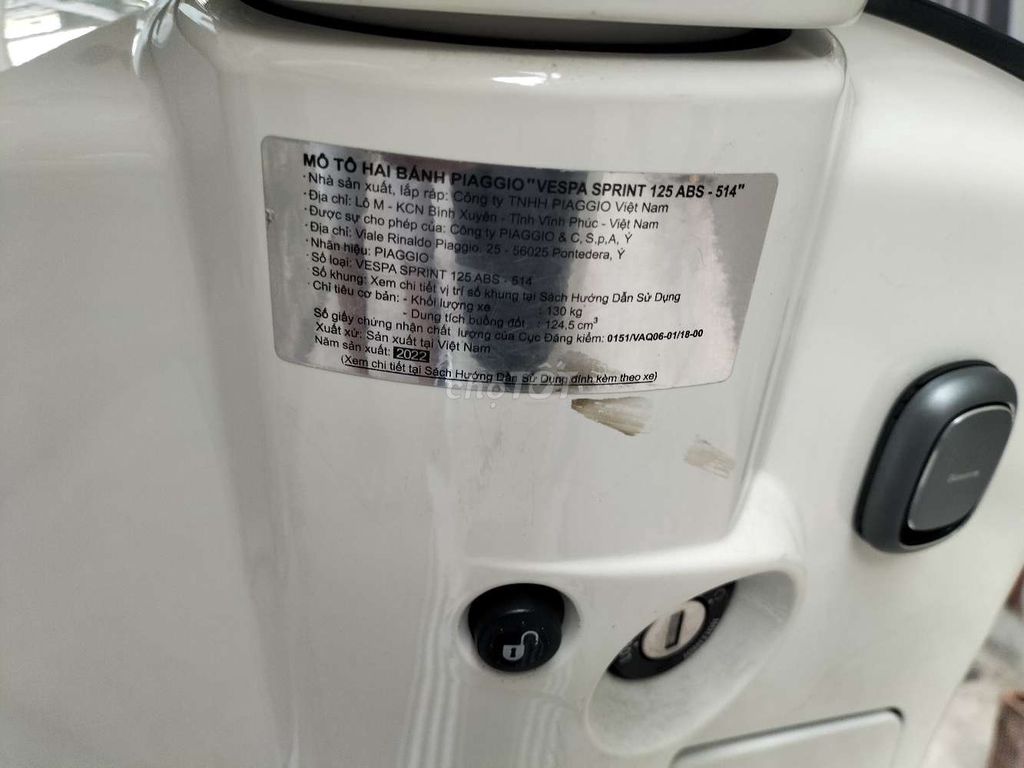 Piaggio Sprint 2022 - ảnh 4