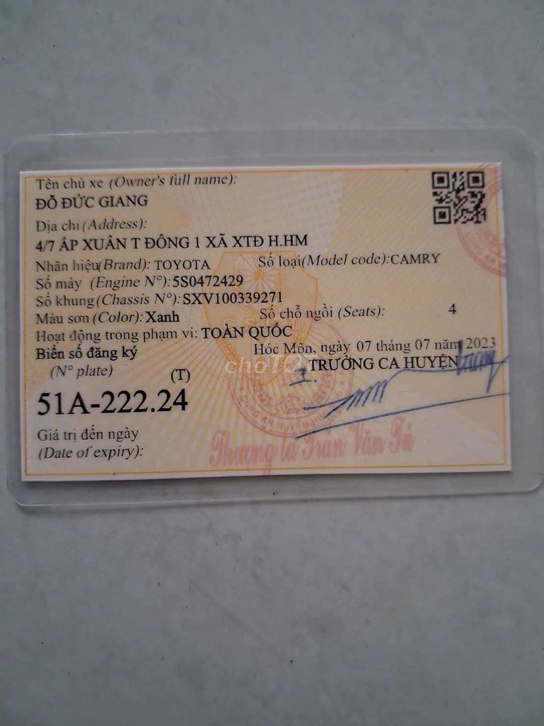 Toyota Camry 1995 - ảnh 5