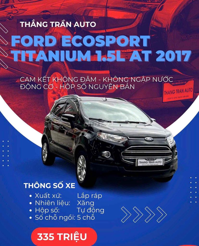 Ford EcoSport Titanium 1.5 AT 2017 - ảnh 1