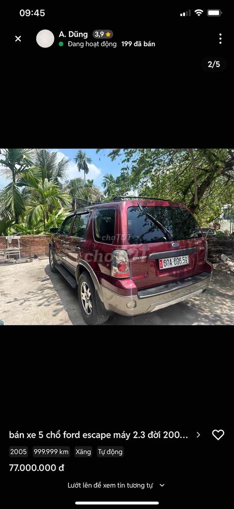Ford Escape 2005 - ảnh 2