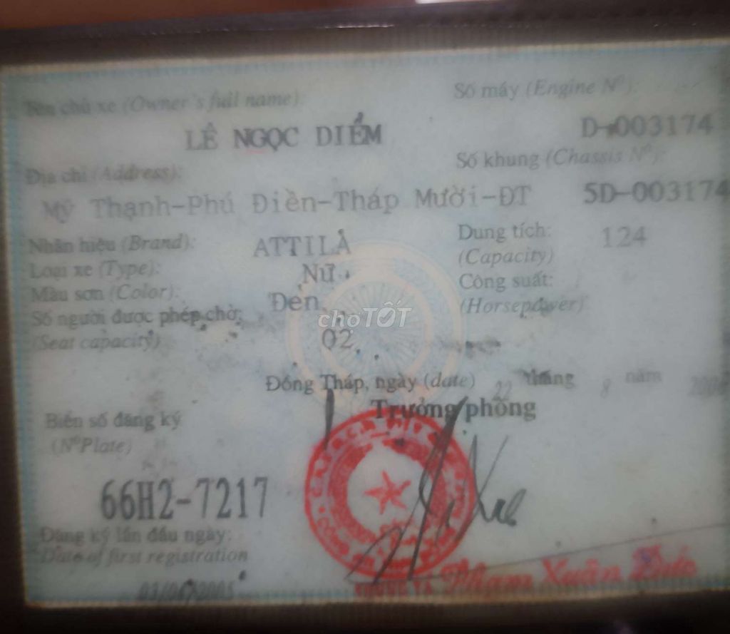 SYM Attila 2005 - ảnh 5