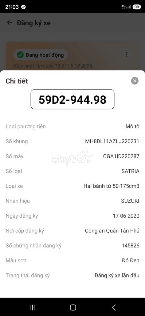 Suzuki Satria 2020 - ảnh 1