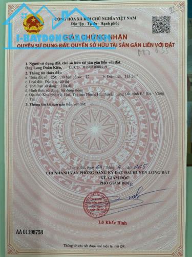 Bất động sản tại Bà Rịa - Vũng Tàu - ảnh 1