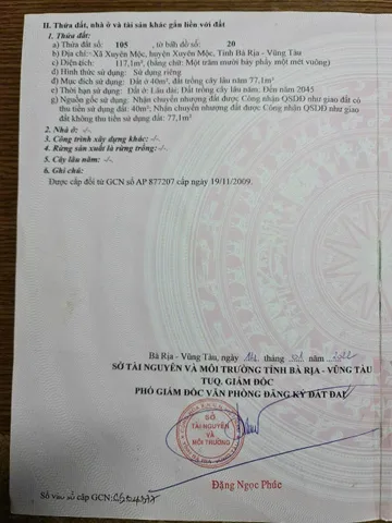 Bất động sản tại Bà Rịa - Vũng Tàu - ảnh 1