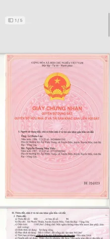 Bất động sản tại Bà Rịa - Vũng Tàu - ảnh 1