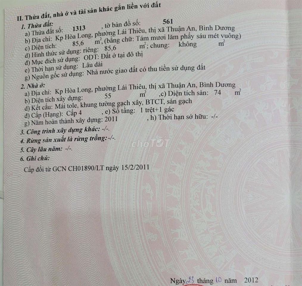 Bất động sản tại Bình Dương - ảnh 1