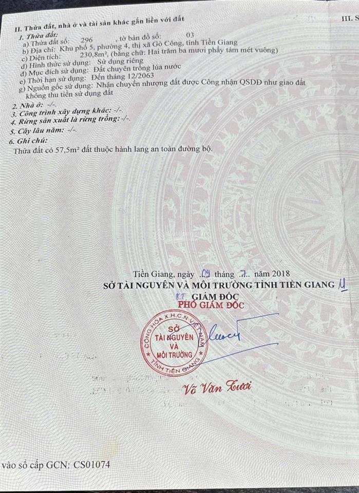 Bất động sản tại Tiền Giang - ảnh 1
