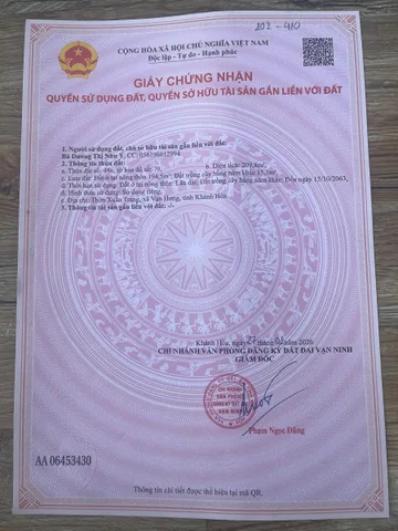 Bất động sản tại Khánh Hòa - ảnh 1