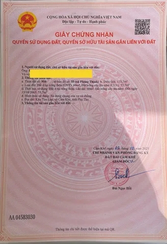 Bất động sản tại Phú Thọ - ảnh 1