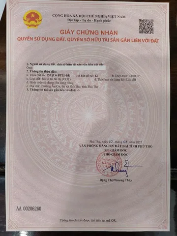 Bất động sản tại Phú Thọ - ảnh 1