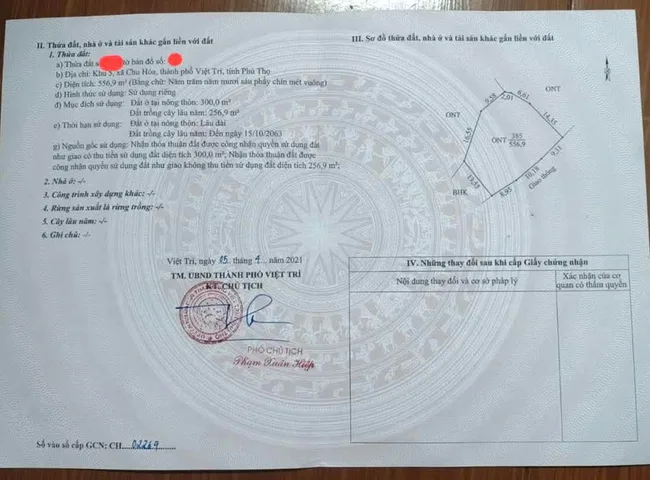 Bất động sản tại Phú Thọ - ảnh 1