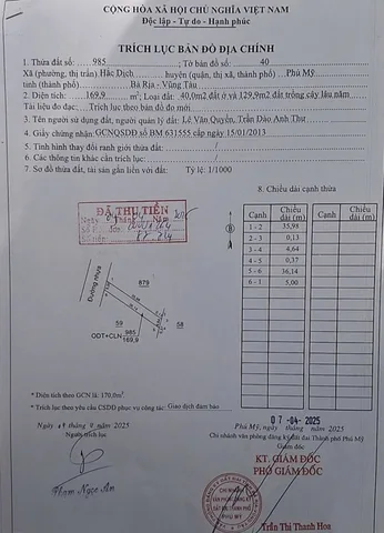 Bất động sản tại Bà Rịa - Vũng Tàu - ảnh 1
